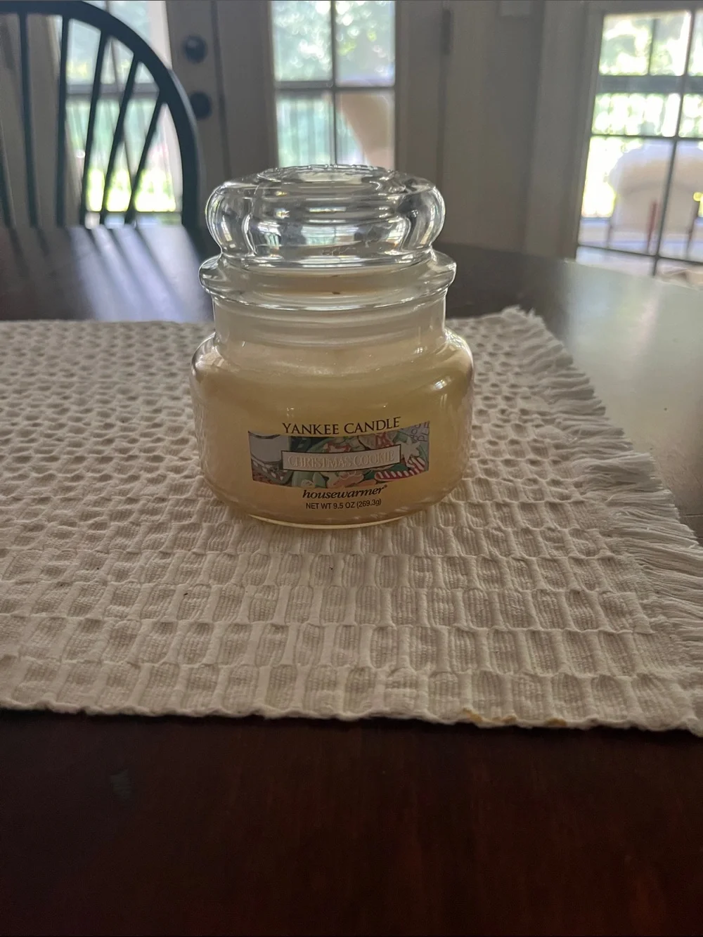 Yankee Candle Christmas Cookie Jar Candle - Cream Yellow